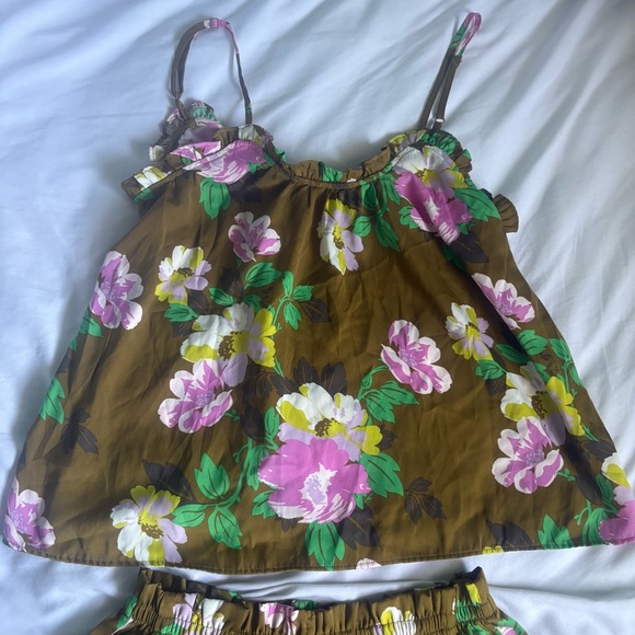 💚 Aerie | Floral Print Women's Sleepwear Set - Picture 4 of 8